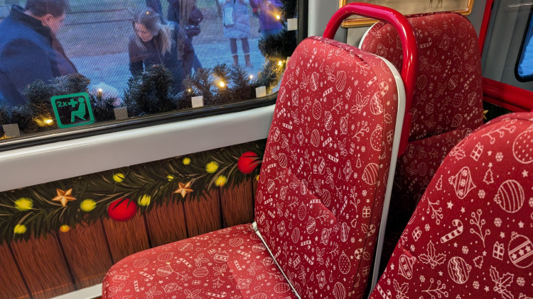 Vánoční tramvaj 2025