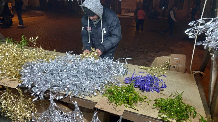 Slavnostní rozsvícení vánočního stromu v Jihlavě