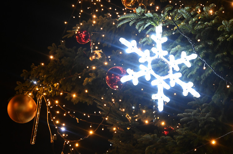 Slavnostní rozsvícení vánočního stromu v Jihlavě