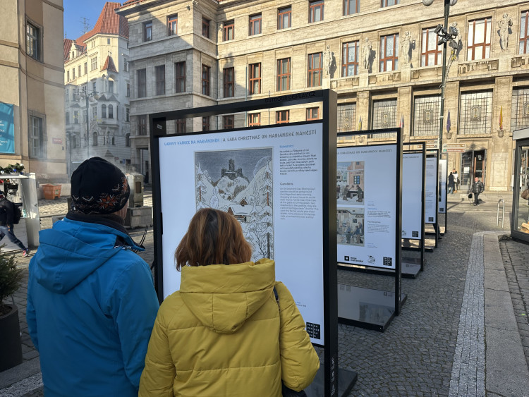 FOTOGALERIE: Vánoční trhy na Mariánském náměstí