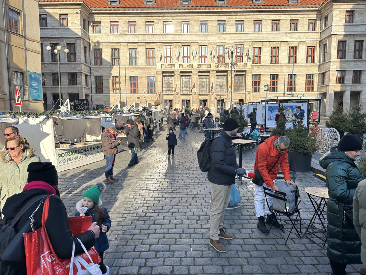 FOTOGALERIE: Vánoční trhy na Mariánském náměstí