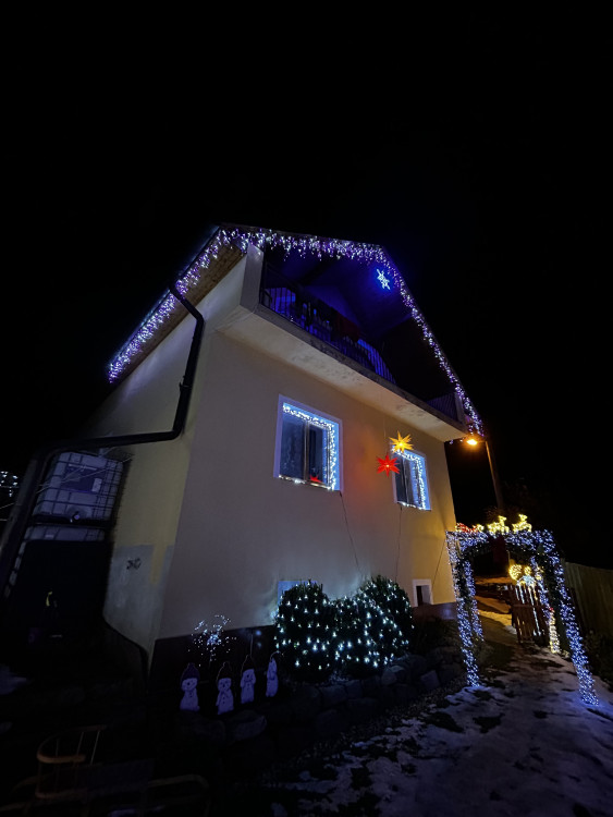 Vánoční dům v Kostelci u Jihlavy