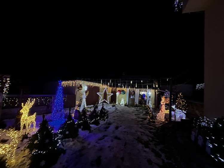 Vánoční dům v Kostelci u Jihlavy