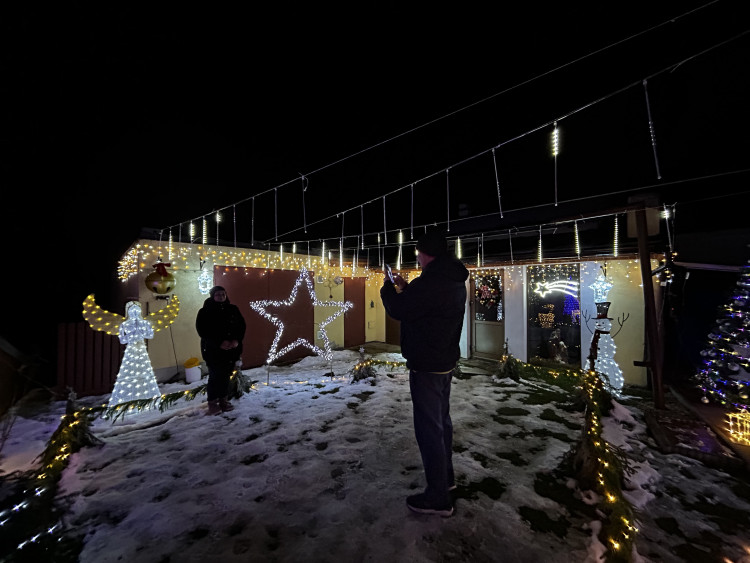 Vánoční dům v Kostelci u Jihlavy