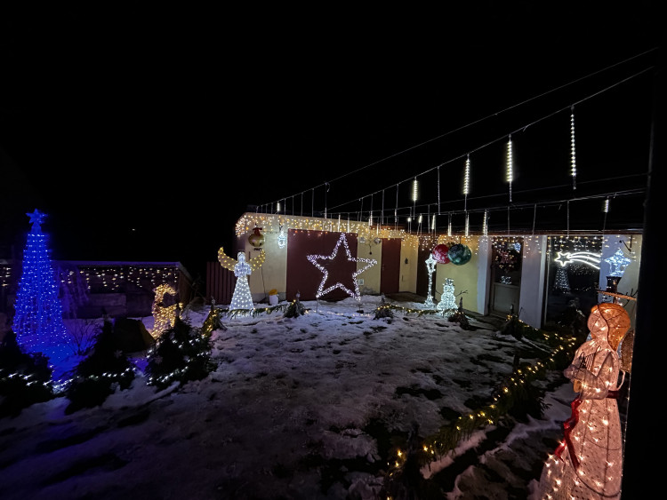 Vánoční dům v Kostelci u Jihlavy