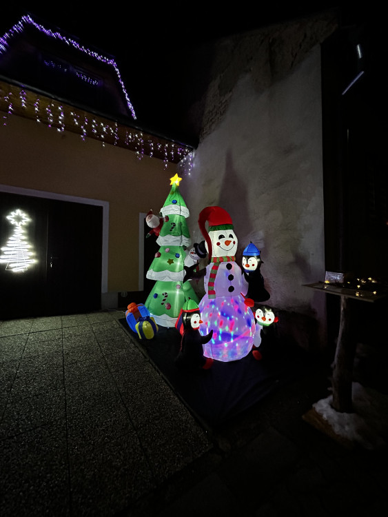 Vánoční dům v Kostelci u Jihlavy