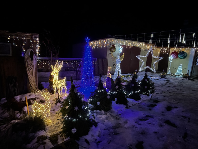 Vánoční dům v Kostelci u Jihlavy