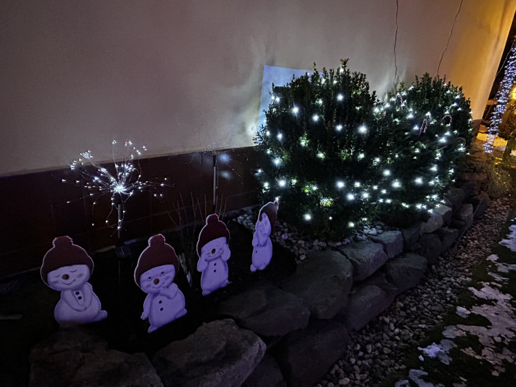 Vánoční dům v Kostelci u Jihlavy