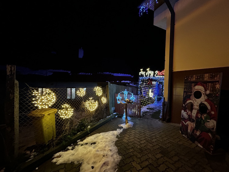 Vánoční dům v Kostelci u Jihlavy