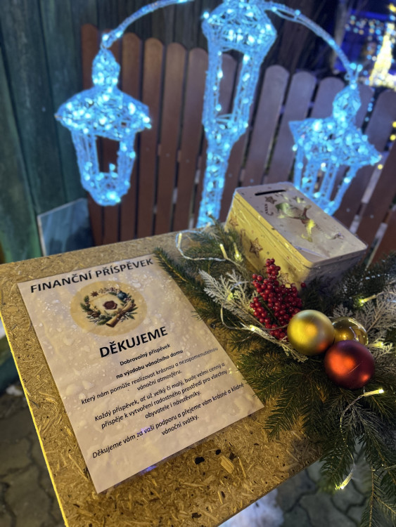 Vánoční dům v Kostelci u Jihlavy