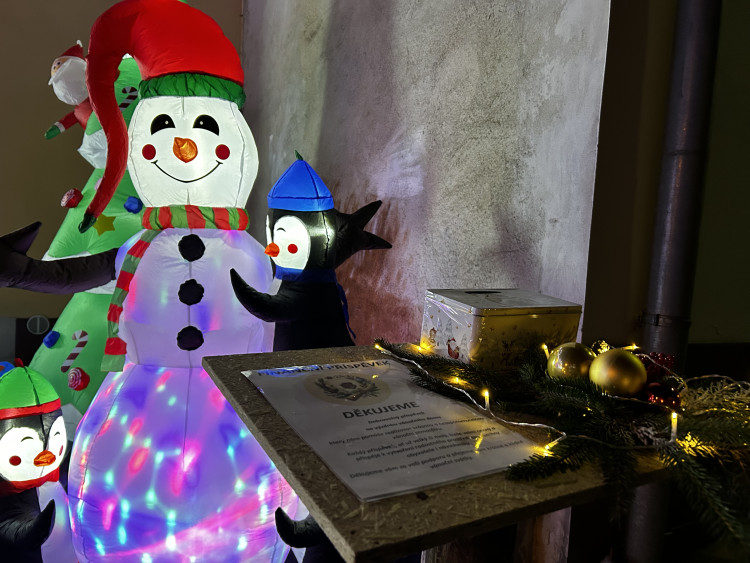 Vánoční dům v Kostelci u Jihlavy