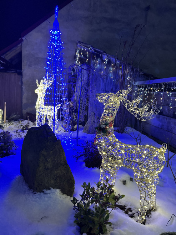 Vánoční dům v Kostelci u Jihlavy