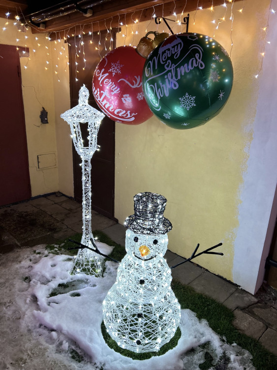 Vánoční dům v Kostelci u Jihlavy