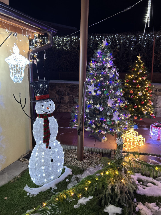 Vánoční dům v Kostelci u Jihlavy