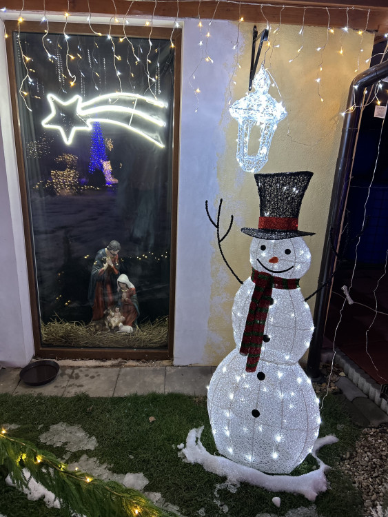 Vánoční dům v Kostelci u Jihlavy