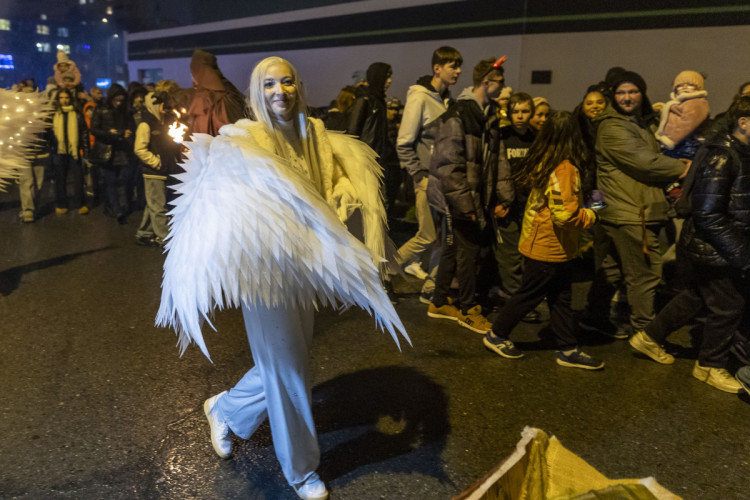 FOTOGALERIE: Mikulášský průvod v Přerově přilákal davy diváků