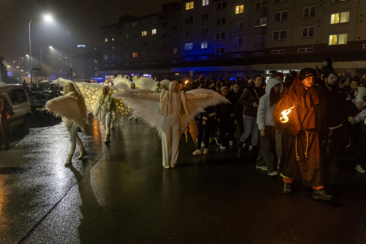 FOTOGALERIE: Mikulášský průvod v Přerově přilákal davy diváků