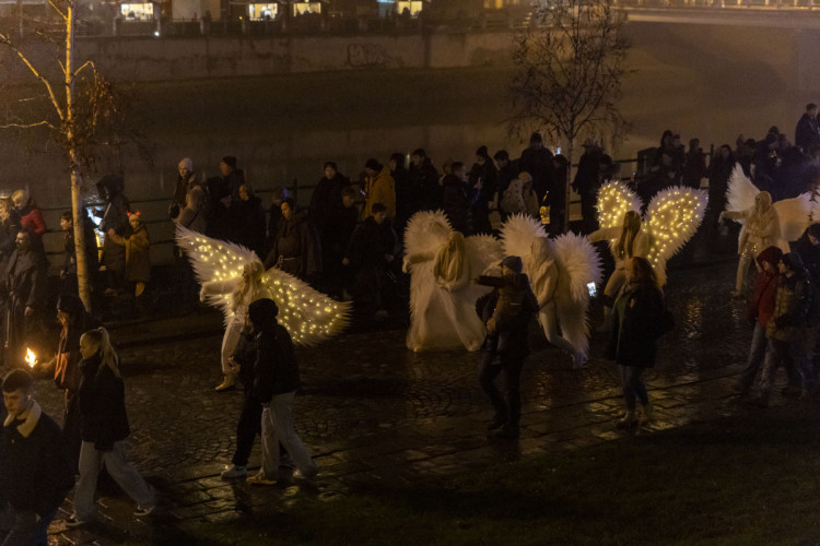 FOTOGALERIE: Mikulášský průvod v Přerově přilákal davy diváků
