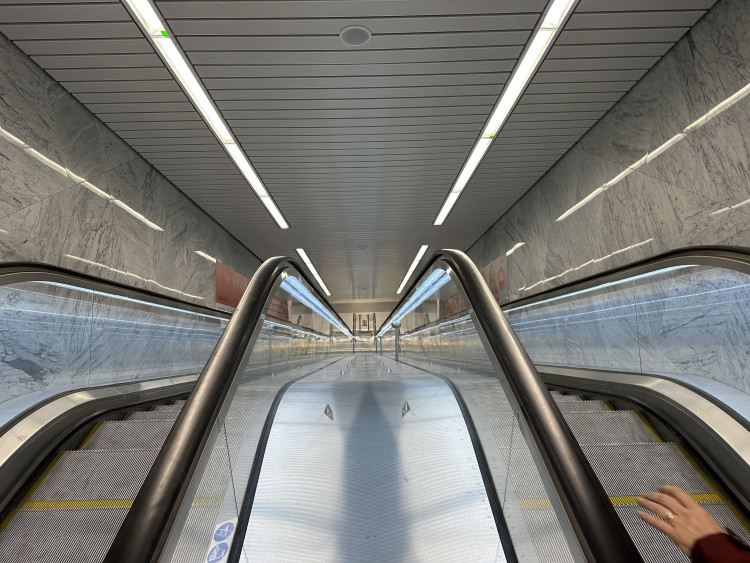 FOTOGALERIE: Stanice metra Pankrác po rekonstrukci