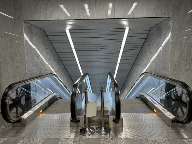 FOTOGALERIE: Stanice metra Pankrác po rekonstrukci