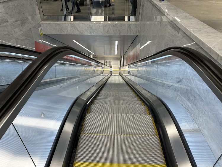 FOTOGALERIE: Stanice metra Pankrác po rekonstrukci