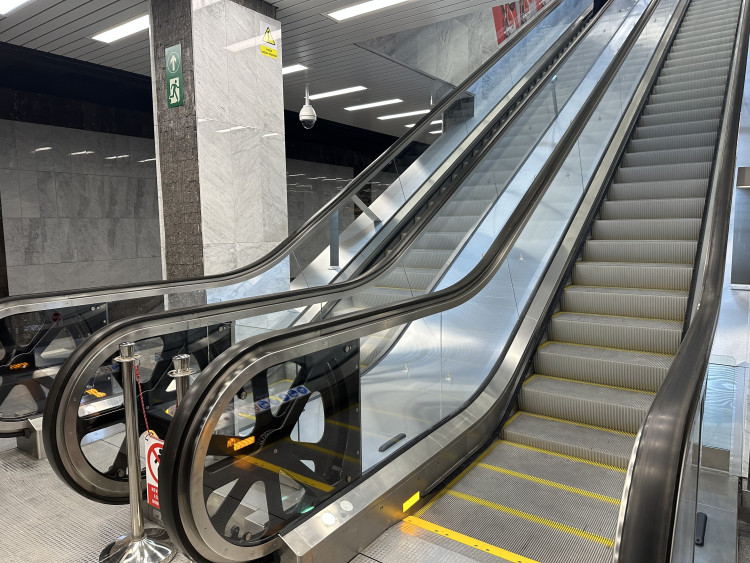 FOTOGALERIE: Stanice metra Pankrác po rekonstrukci