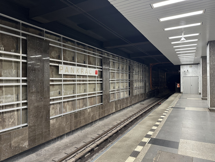 FOTOGALERIE: Stanice metra Pankrác po rekonstrukci