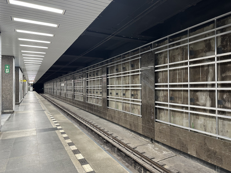 FOTOGALERIE: Stanice metra Pankrác po rekonstrukci