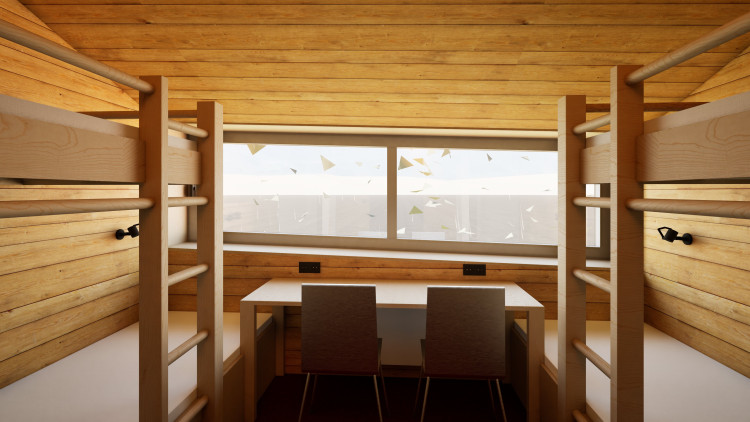 Rekonstrukce Hájenky Černé lesy (vizualizace)