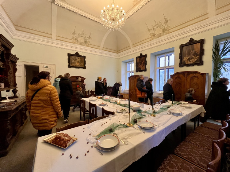 Prohlídka zámku ve Větrném Jeníkově