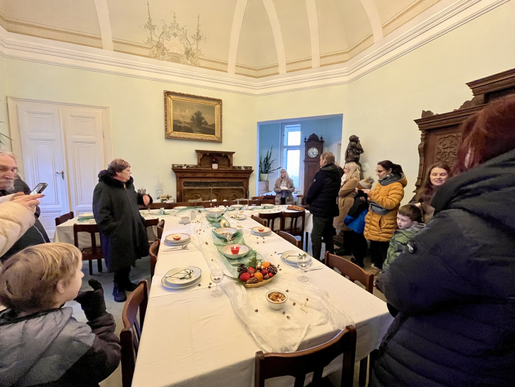 Prohlídka zámku ve Větrném Jeníkově