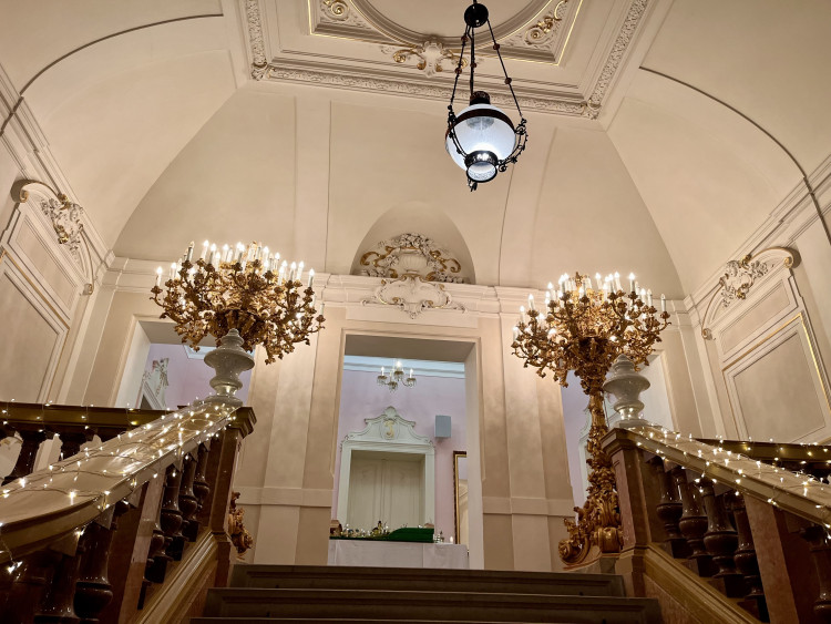 Prohlídka zámku ve Větrném Jeníkově