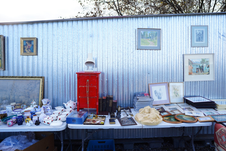 FOTOGALERIE: Jak to chodí na bleších trzích