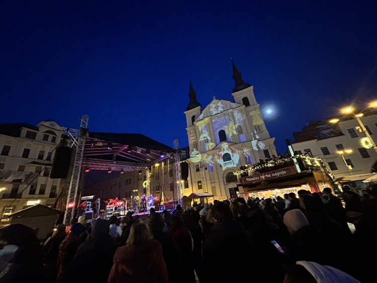 Tísíce světýlek v Jihlavě