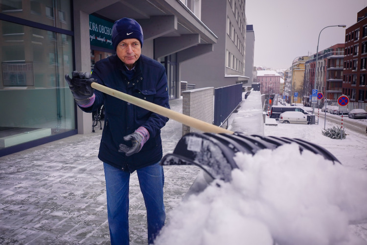FOTOGALERIE: Zasněžená Praha