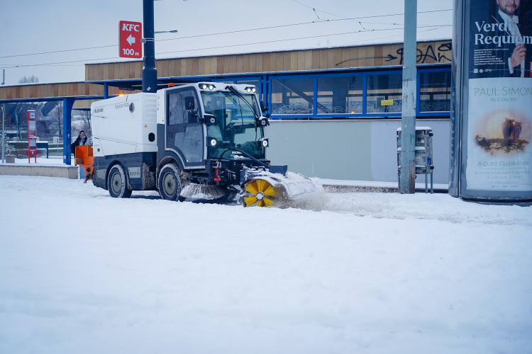 FOTOGALERIE: Zasněžená Praha