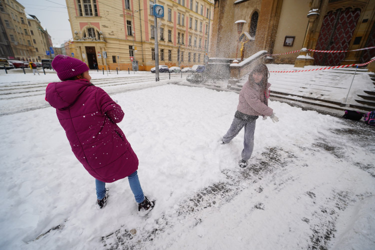FOTOGALERIE: Zasněžená Praha
