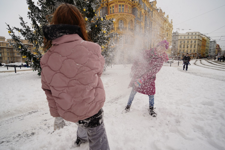 FOTOGALERIE: Zasněžená Praha