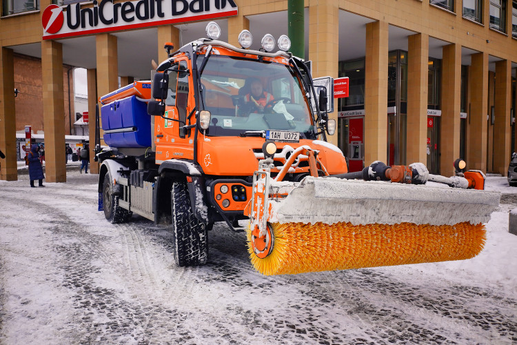 FOTOGALERIE: Zasněžená Praha