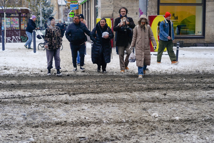 FOTOGALERIE: Zasněžená Praha