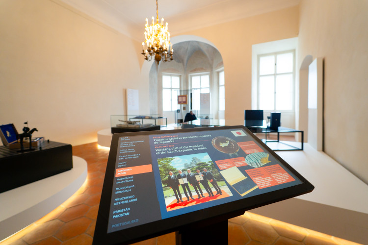 FOTOGALERIE: Výstava prezidentských darů