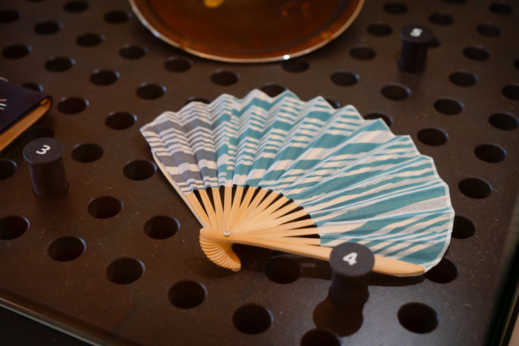 Tradiční japonský vějíř