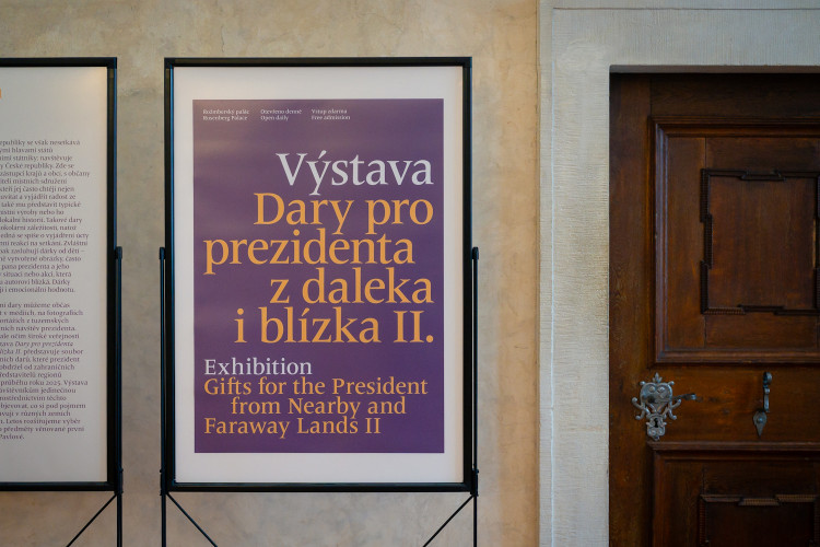 FOTOGALERIE: Výstava prezidentských darů