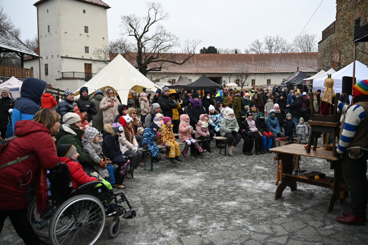 Masopust na hradě. Nechyběla ani nefalšovaná zabíjačka