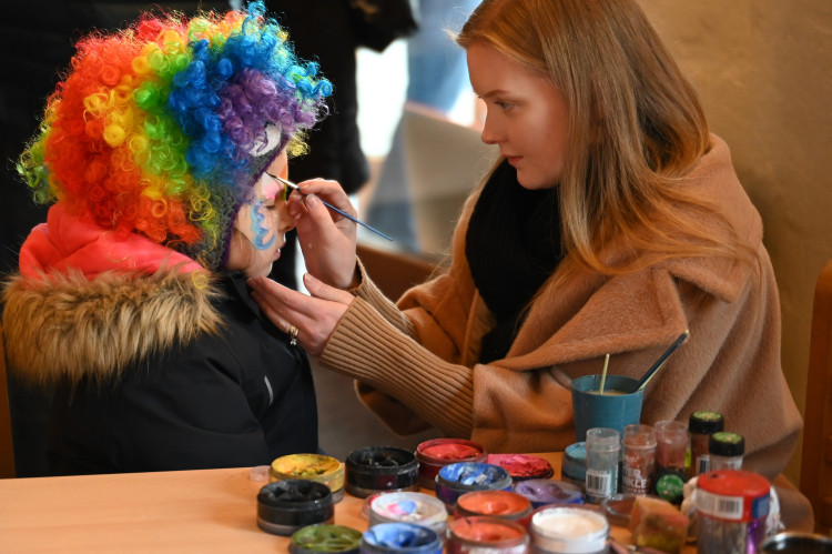 Masopust na hradě. Nechyběla ani nefalšovaná zabíjačka