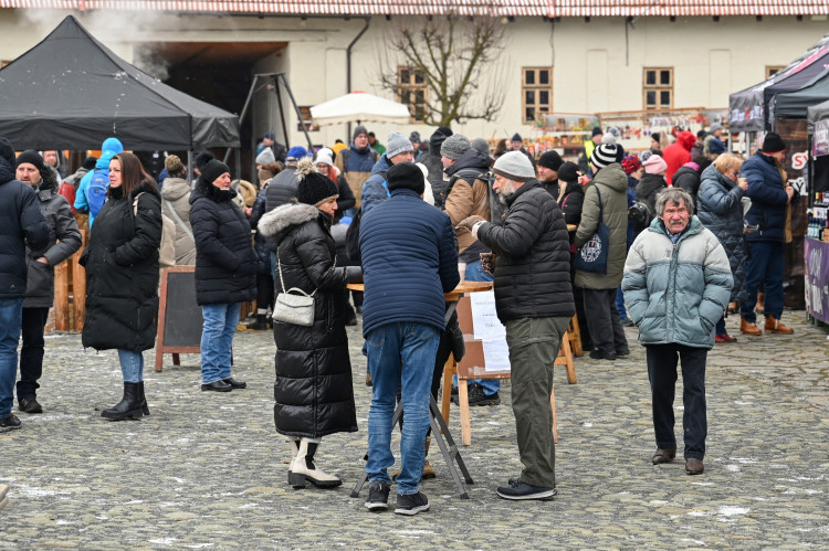 Masopust na hradě. Nechyběla ani nefalšovaná zabíjačka