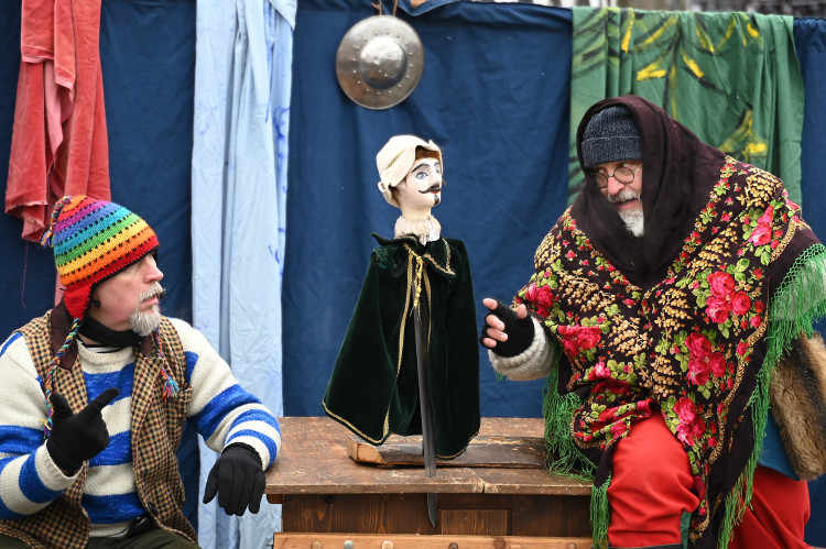 Masopust na hradě. Nechyběla ani nefalšovaná zabíjačka