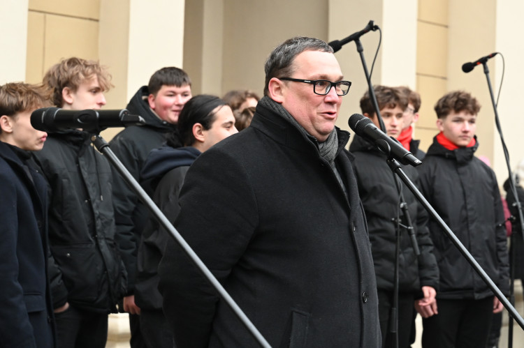 Hornický průvod a Zdař Bůh.