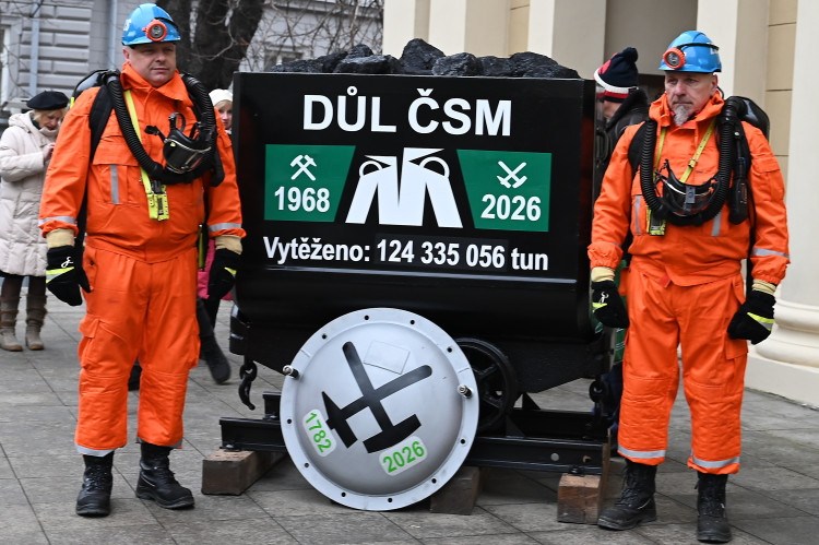 Hornický průvod a Zdař Bůh.