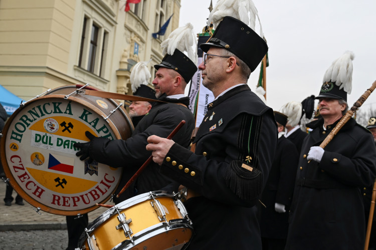 Hornický průvod a Zdař Bůh.